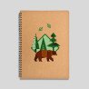 Mountain fox notebook