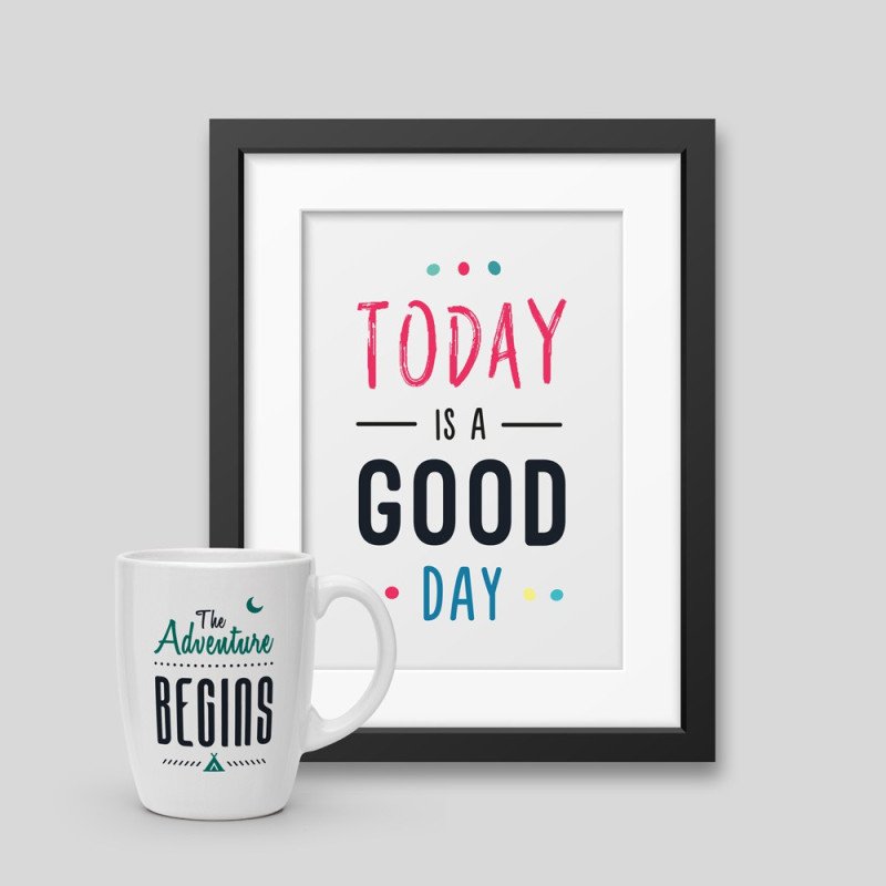 Pack Mug + Framed poster Pack Mug + Framed poster